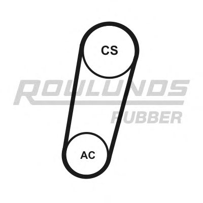 ROULUNDS RUBBER 5k0705t1 -  Поликлиновой ременный комплект